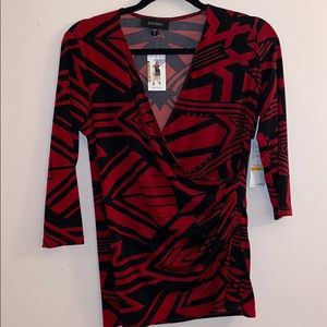 Starlight V-neck Karen Kane blouse